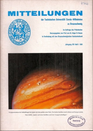 Braunschweigischer Hochschulbund  Jahrgang XVI, Heft I und II, 1981 (2 Hefte) 
