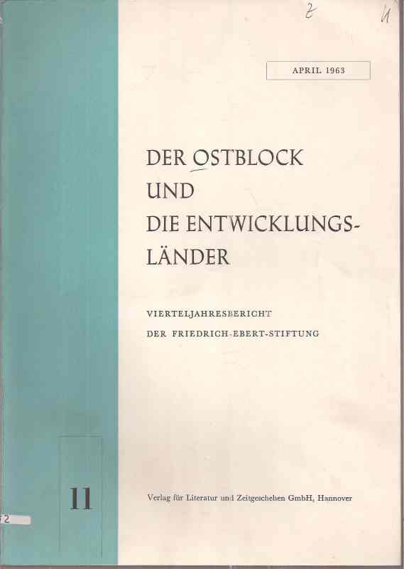 Müller,Kurt  Der Ostblock und die Entwicklungsländer 