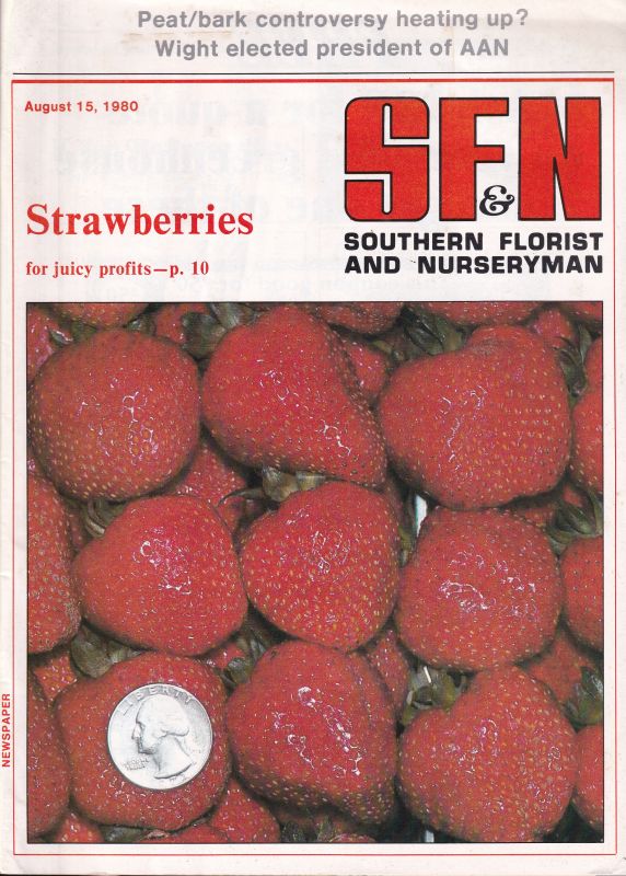 Southern Florist and Nurseryman SFN  Strawberries 