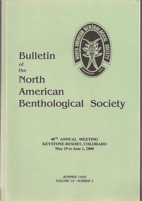 North American Benthological Society  48th Annual Meeting Keystone Resort,Colorado May 28 to Juni 1,2000 