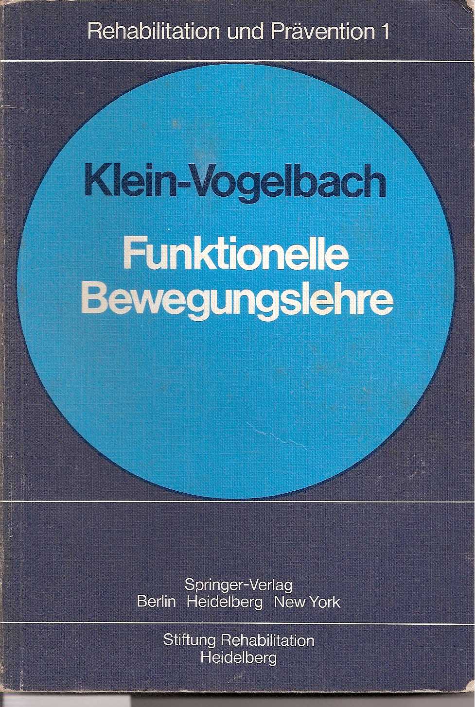 Klein-Vogelbach,Susanne  Funktionelle Bewegungslehre 