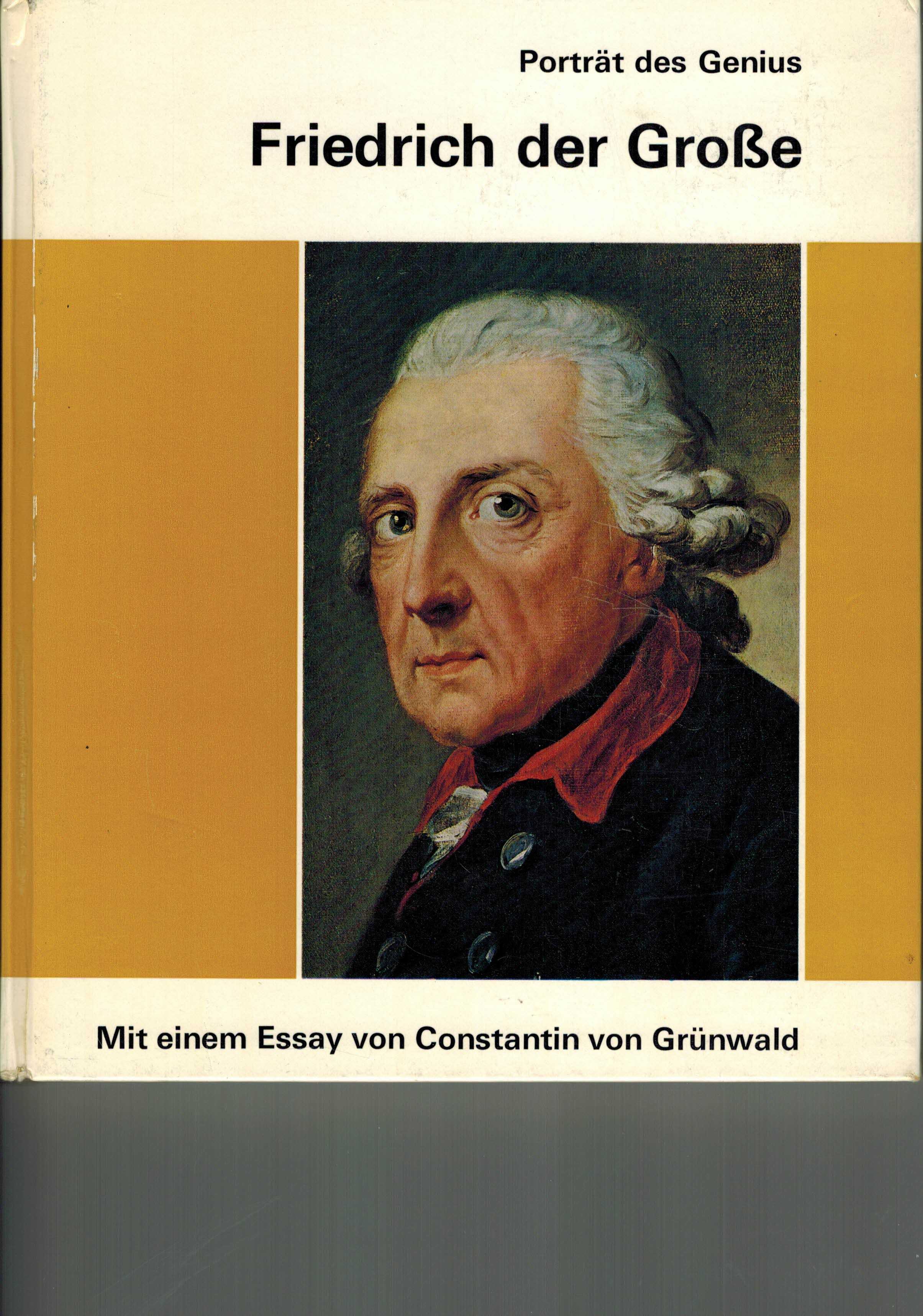 Friedrich der Große  Porträt des Genius 