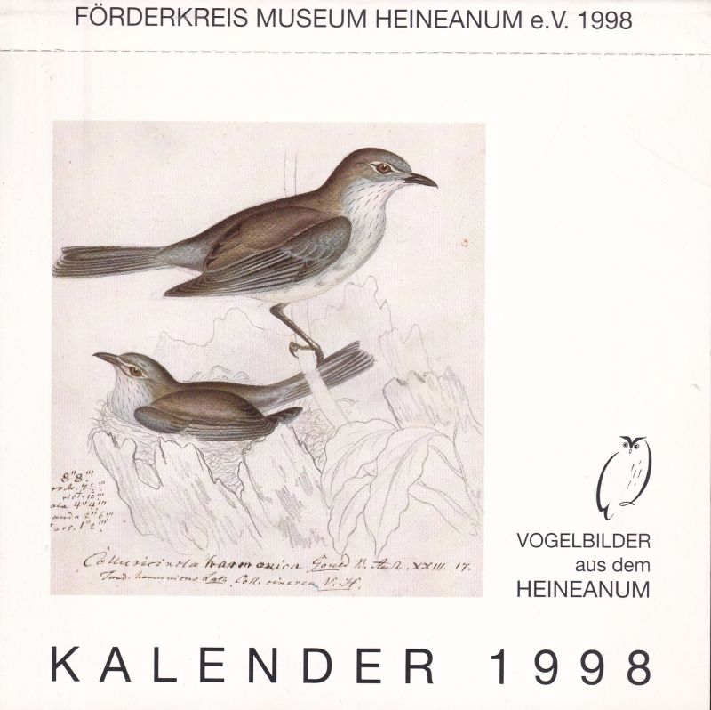 Förderkreis Museum Heineanum e.V. 1998  Kalender 1998 