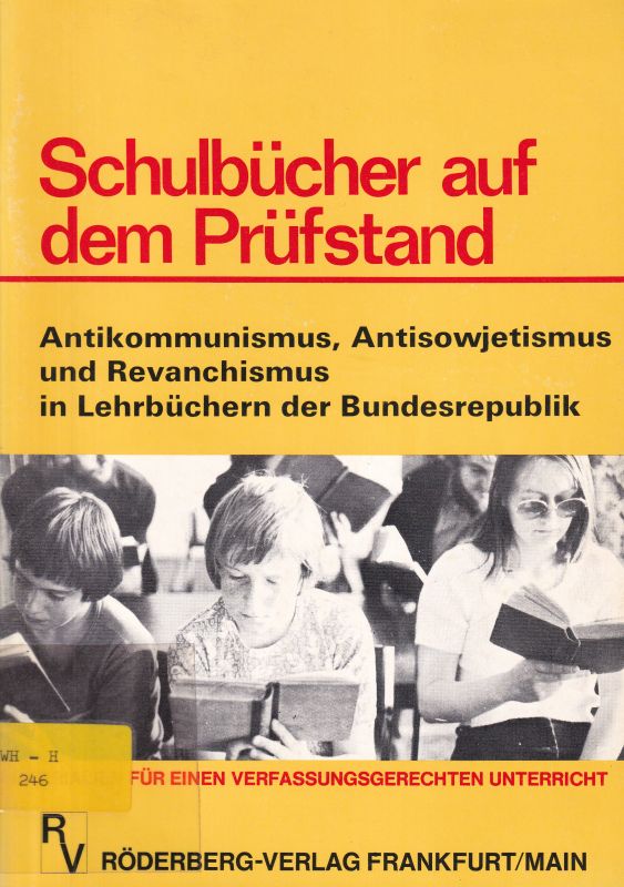 Bienko,Gertrud und Karl Jakob Jockers und andere  Schulbücher auf dem Prüfstand 