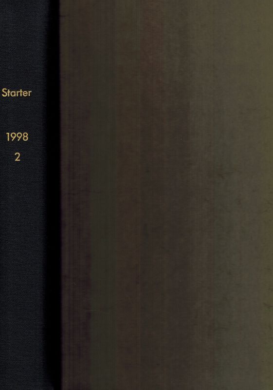 Starter  Starter 52.Jahrgang 1998 Band 1 bis 3 Hefte Nr.1-109 (3 Bände) 