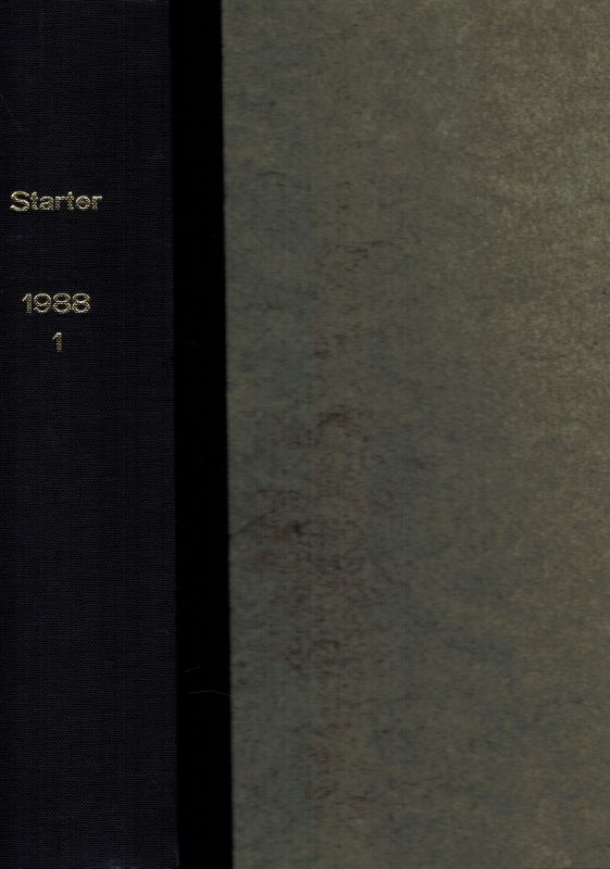 Starter  Starter 42. Jahrgang 1988 Band 1 und 2 Heft Nr. 1 bis 107 (2 Bände) 
