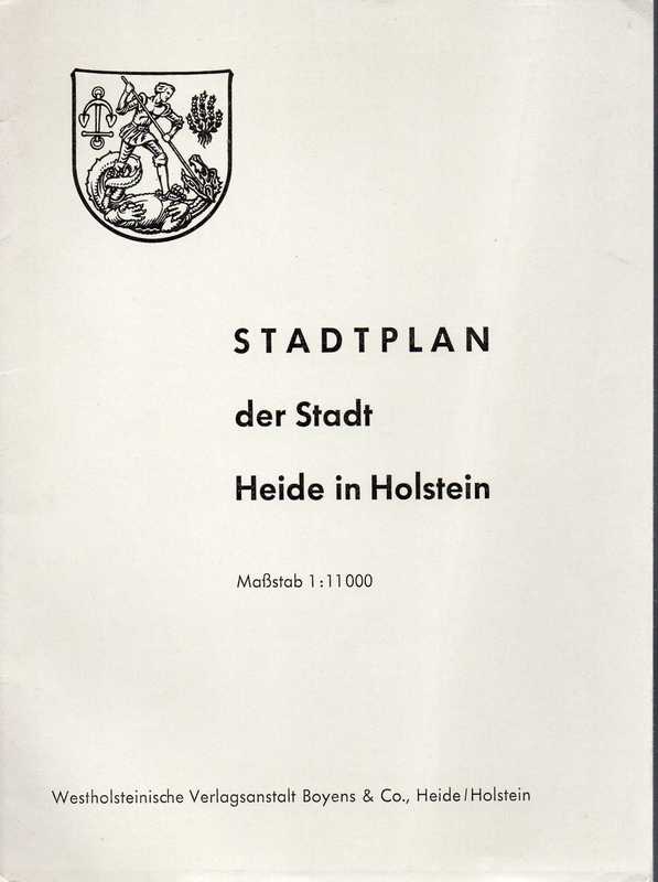 Stadt Heide in Holstein  Stadtplan der Stadt Heide in Holstein 