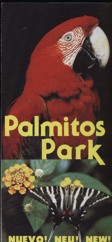 Palmitos-Zoo  Palmitos Park (Papagei,Schmetterling) 