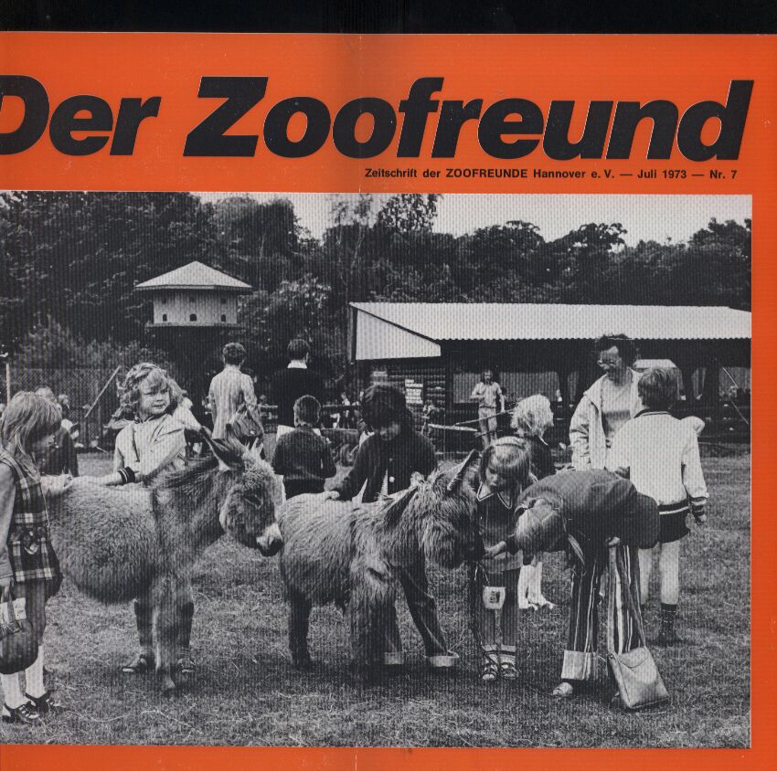 Der Zoofreund  Zeitschrift der Zoofreunde Hannover Nr.7 