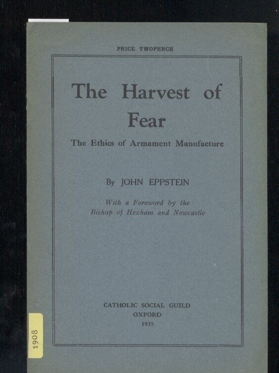 Eppstein,John  The Harvest of Fear 