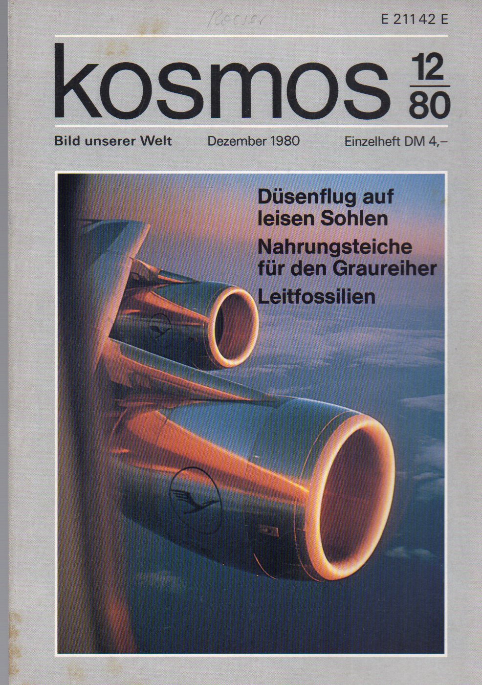 Kosmos  Kosmos 76.Jahrgang 1980, Heft 1 bis 12 (12 Hefte) 