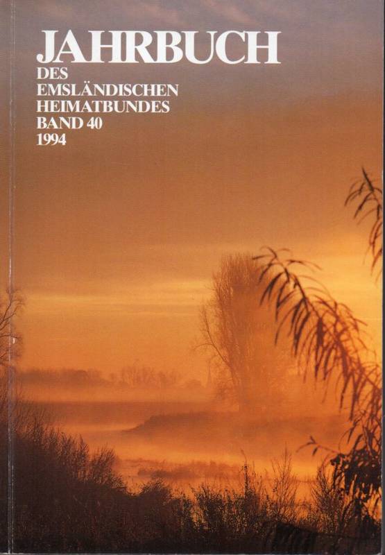 Jahrbuch des  Emsländischen Heimatbundes Band 40 