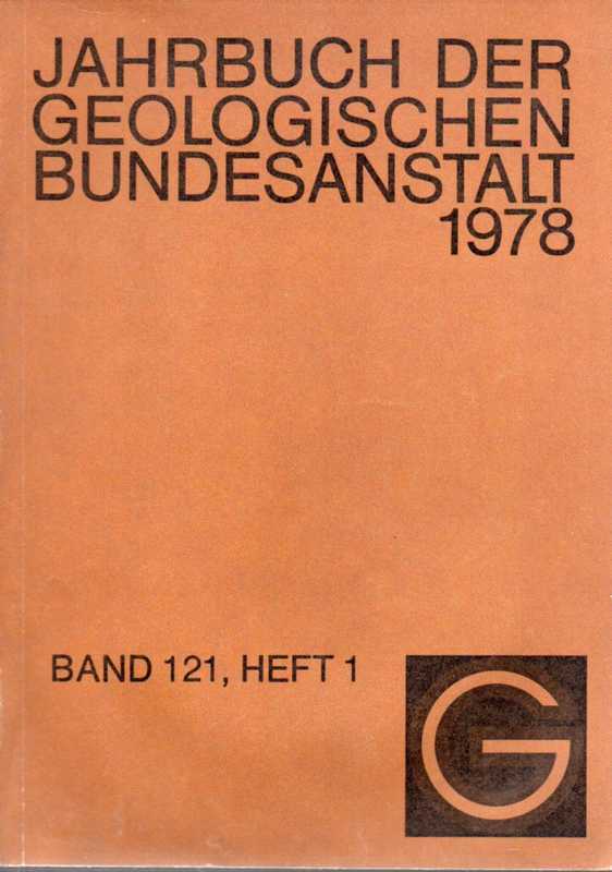 Jahrbuch der Geologieschen Bundesanstalt 1978  Bd.121,Heft 1 