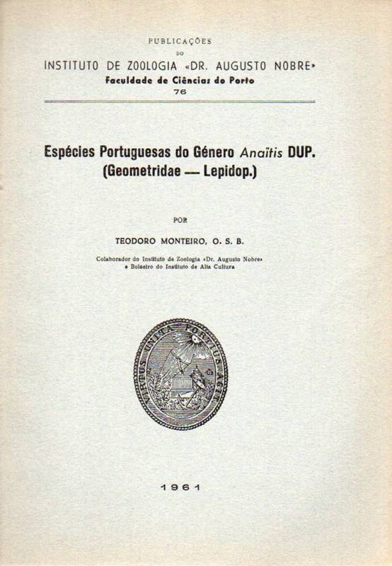 Monteiro,Teodoro  Especies Portuguesas do Genero Anaitis Dup. (Geometridae-Lepidop.) 