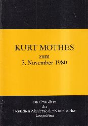 Mothes,Kurt zum 3.Nov.1980  Das Prsidium d.Dt.Akad.d.Naturforscher Leopoldina.46 S.m.zahlr.Fotos, 