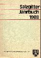 Salzgitter  Salzgitter Jahrbuch 1988 Band 10 