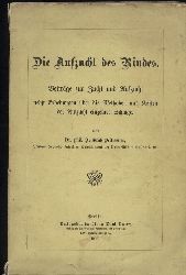 Dettweiler,Friedrich  Die Aufzucht des Rindes 