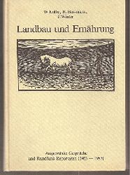 Kolbe,W.+R.Bussmann+F.Winter  Landbau und Ernhrung 