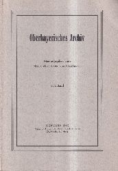 Historischer Verein in Oberbayern (Hsg.)  Oberbayerisches Archiv 105.Band 1980 