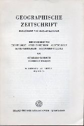 Geographische Zeitschrift(Begr.Hettner,Alfred)  65.Jahrgang.1977.Heft 3 und 4 
