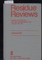 Residue Reviews  Volume 68 