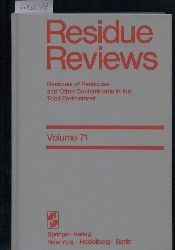 Residue Reviews  Volume 71 