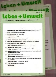 Leben + Umwelt  Leben + Umwelt 23.Jahrgang 1986, Nr. 1 bis 6 (5 Hefte) 