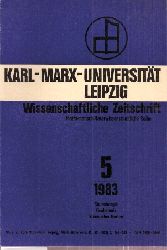 Karl-Marx-Universitt Leipzig  32.Jahrgang 1983, Heft 5 