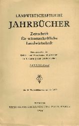 Landwirtschaftliche Jahrbcher  Landwirtschaftliche Jahrbcher LXXXIII. Band 1936 