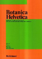 Schweizerische Botanische Gesellschaft (Hsg.)  Botanica Helvetica Band 112 Heft 1 (2002) 