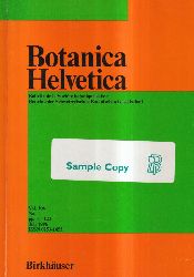 Schweizerische Botanische Gesellschaft (Hsg.)  Botanica Helvetica Band 106 Heft 2 (1996) 