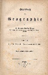 Daniel,Hermann Adalbert  Handbuch der Geographie 1.-4.Teil (4 Bnde) 