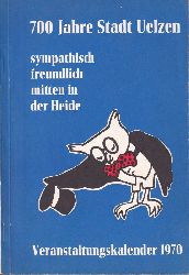 Uelzen  Veranstaltungskalender fr das Jubilumsjahr 1970 