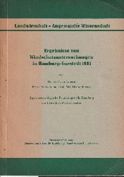 Eimern,Josef van und Ernst Franken  Ergebnisse von Windschutzuntersuchungen in Hamburg-Garstedt 1952 