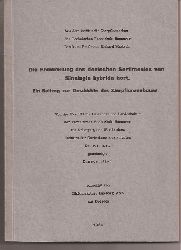 Vo,Ingeborg  Die Entwicklung des deutschen Sortimentes von Sinningia hybrida hort. 