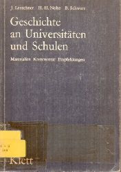 Leuschner,J.+H.-H.Nolte+B.Schwarz  Geschichte an Universitten und Schulen 