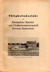 Rheinische Versuchsanstalt f.Gemse-u.Obstbau  Ttigkeitsbericht 