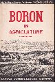Borax Consolidated Limited  Boron in Agriculture 