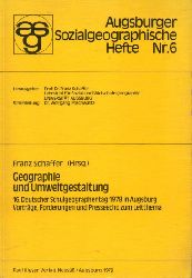 Schaffer,Franz(Hrsg.)  Geographie und Umweltgestaltung 