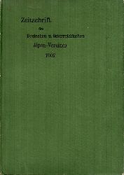 Deutscher und sterreichischer Alpenverein  Zeitschrift.Jg.1907.Band XXXVIII 