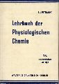 Leuthardt,Franz  Lehrbuch der physiologischen Chemie 