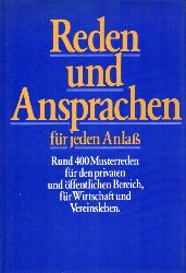 Sicker,Frank (Hsg.)  Reden und Ansprachen fr jeden Anla 