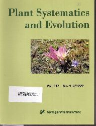 Plant Systematics and Evolution  Plant Systematics and Evolution Volume 217 1999, Number 1-4 