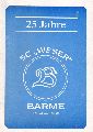SC Weser Barme  25 Jahre SC Weser Barme 1964-1989 