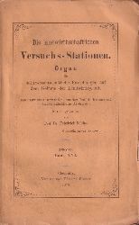 Nobbe,Friedrich (Hsg.)  Die landwirthschaftlichen Versuchs-Stationen Band XVI, 1873 