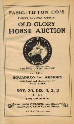 Fasig-Tipton Company  Thirthy-Second Annual Old Glory Horse Auction at 1926 