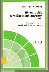 Blotevogel,Hans H.+Heinz Heineberg  Bibliographie zum Geographiestudium Teil 3 - Regionale Geographie 