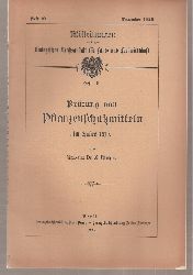 Biologische Reichsanstalt fr Land-und Forstwirt  Prfung von Pflanzenschutzmitteln in den Jahren 1919 