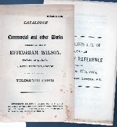 Effingham Wilson  Catalogue of Commercial and other Works 