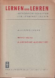 Herzfeld,Friedrich  Allgemeine Musiklehre 